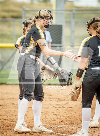 Thumbnail 2 in Pius X vs Skutt Catholic (LSE Softball Invite) photogallery.