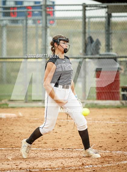 Thumbnail 1 in Pius X vs Skutt Catholic (LSE Softball Invite) photogallery.