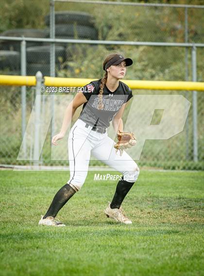 Thumbnail 1 in Pius X vs Skutt Catholic (LSE Softball Invite) photogallery.