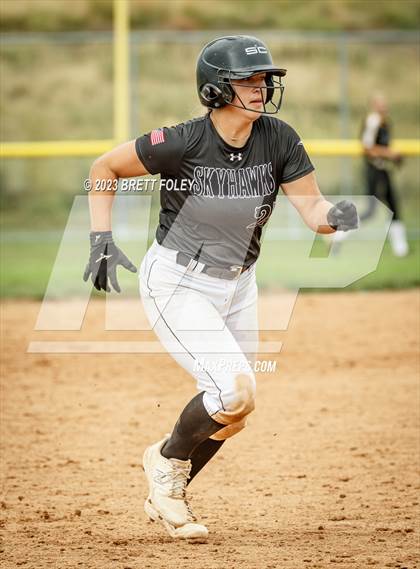 Thumbnail 1 in Pius X vs Skutt Catholic (LSE Softball Invite) photogallery.