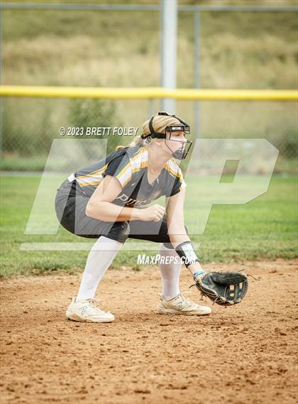 Thumbnail 1 in Pius X vs Skutt Catholic (LSE Softball Invite) photogallery.