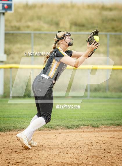Thumbnail 1 in Pius X vs Skutt Catholic (LSE Softball Invite) photogallery.