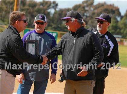 Thumbnail 3 in El Capitan vs. Santana (CIF SDS D3 Final) photogallery.