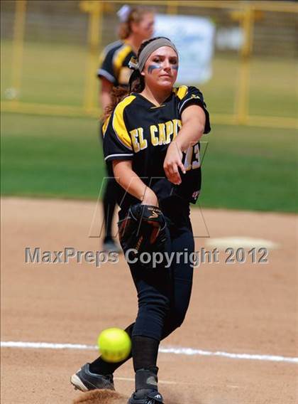 Thumbnail 1 in El Capitan vs. Santana (CIF SDS D3 Final) photogallery.
