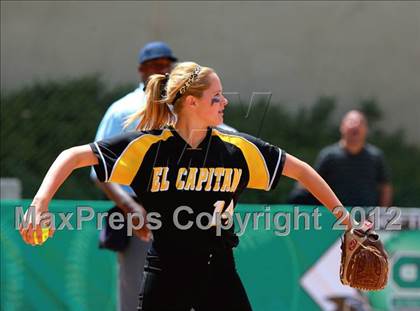 Thumbnail 1 in El Capitan vs. Santana (CIF SDS D3 Final) photogallery.