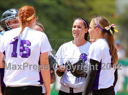 Thumbnail 2 in El Capitan vs. Santana (CIF SDS D3 Final) photogallery.
