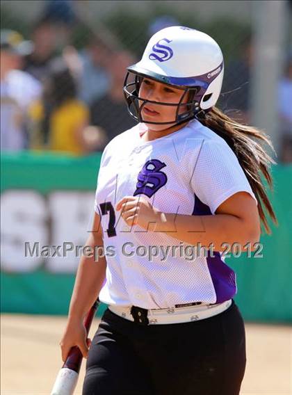 Thumbnail 2 in El Capitan vs. Santana (CIF SDS D3 Final) photogallery.