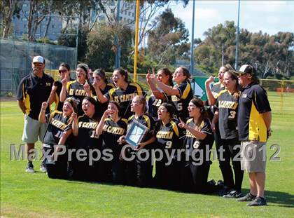 Thumbnail 2 in El Capitan vs. Santana (CIF SDS D3 Final) photogallery.