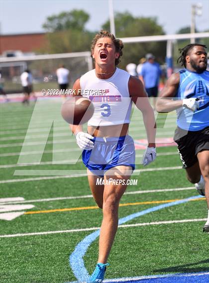 Thumbnail 2 in Highland Regional vs. Washington Township (7 on 7 Tournament) photogallery.