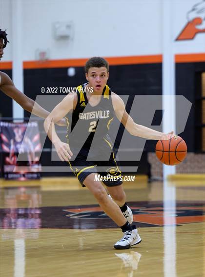 Thumbnail 1 in Hirschi vs. Gatesville (UIL Basketball 4A Bi-District Playoff) photogallery.