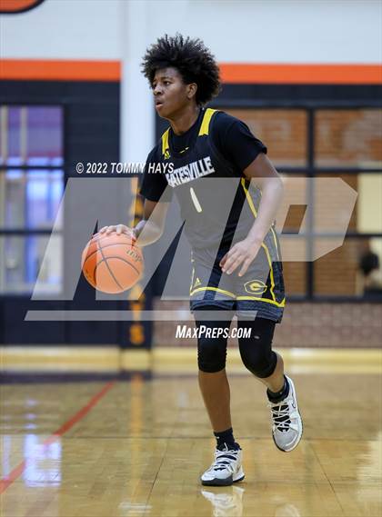Thumbnail 3 in Hirschi vs. Gatesville (UIL Basketball 4A Bi-District Playoff) photogallery.
