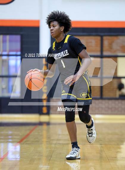 Thumbnail 2 in Hirschi vs. Gatesville (UIL Basketball 4A Bi-District Playoff) photogallery.