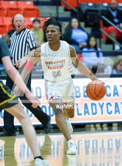 Thumbnail 1 in Hirschi vs. Gatesville (UIL Basketball 4A Bi-District Playoff) photogallery.