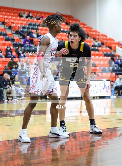 Thumbnail 3 in Hirschi vs. Gatesville (UIL Basketball 4A Bi-District Playoff) photogallery.