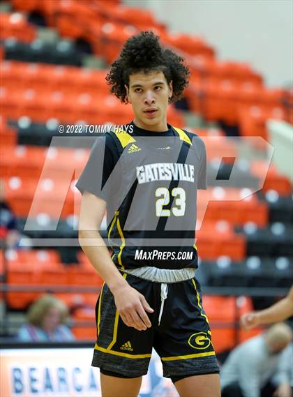 Thumbnail 1 in Hirschi vs. Gatesville (UIL Basketball 4A Bi-District Playoff) photogallery.