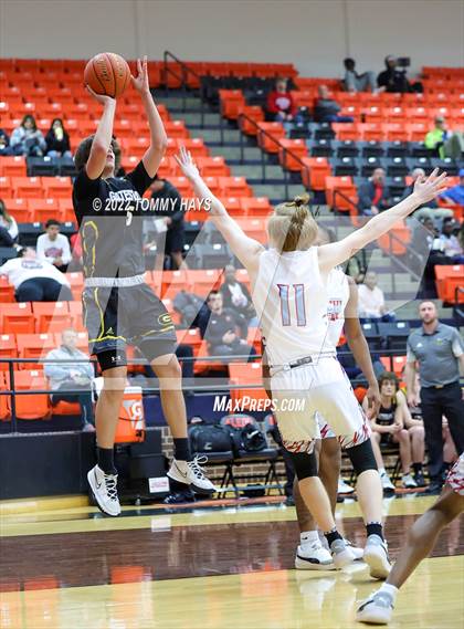 Thumbnail 3 in Hirschi vs. Gatesville (UIL Basketball 4A Bi-District Playoff) photogallery.