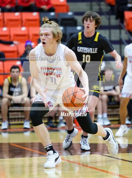 Thumbnail 3 in Hirschi vs. Gatesville (UIL Basketball 4A Bi-District Playoff) photogallery.
