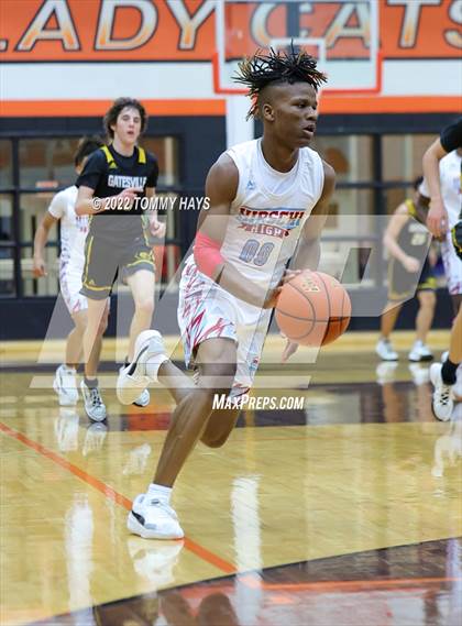 Thumbnail 3 in Hirschi vs. Gatesville (UIL Basketball 4A Bi-District Playoff) photogallery.