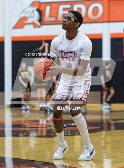 Thumbnail 3 in Hirschi vs. Gatesville (UIL Basketball 4A Bi-District Playoff) photogallery.