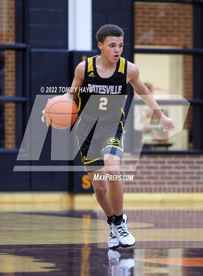 Thumbnail 2 in Hirschi vs. Gatesville (UIL Basketball 4A Bi-District Playoff) photogallery.