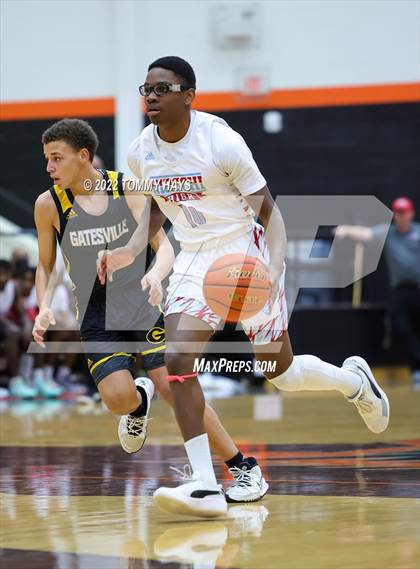 Thumbnail 1 in Hirschi vs. Gatesville (UIL Basketball 4A Bi-District Playoff) photogallery.