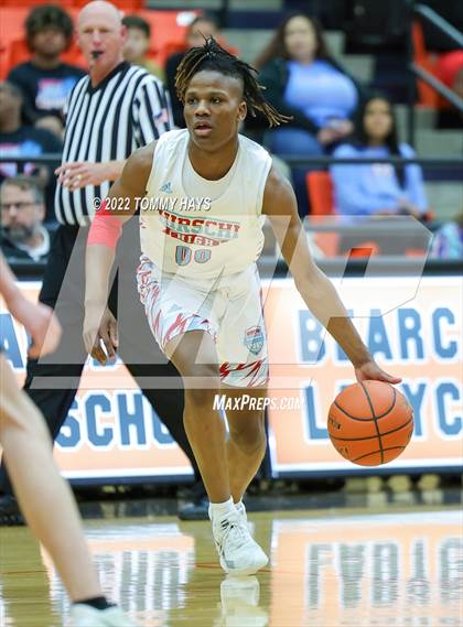 Thumbnail 3 in Hirschi vs. Gatesville (UIL Basketball 4A Bi-District Playoff) photogallery.