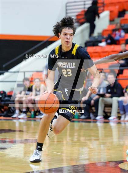 Thumbnail 1 in Hirschi vs. Gatesville (UIL Basketball 4A Bi-District Playoff) photogallery.