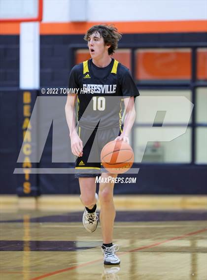 Thumbnail 2 in Hirschi vs. Gatesville (UIL Basketball 4A Bi-District Playoff) photogallery.