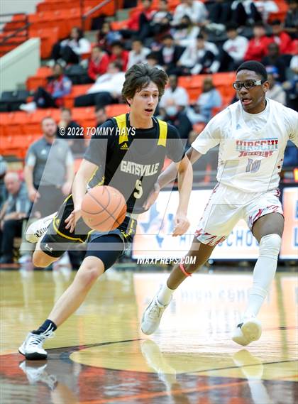 Thumbnail 1 in Hirschi vs. Gatesville (UIL Basketball 4A Bi-District Playoff) photogallery.