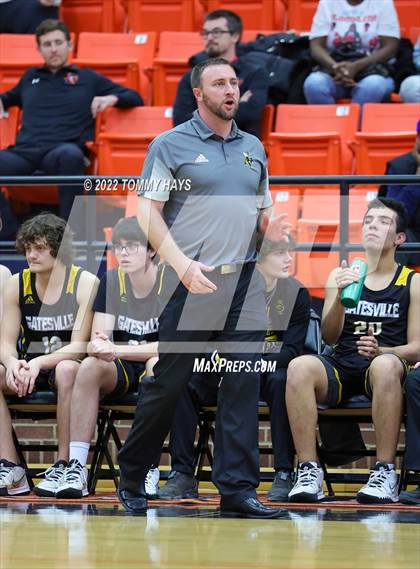 Thumbnail 3 in Hirschi vs. Gatesville (UIL Basketball 4A Bi-District Playoff) photogallery.