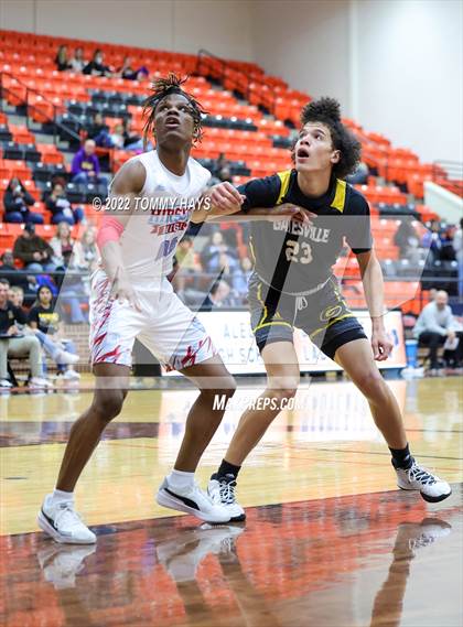 Thumbnail 3 in Hirschi vs. Gatesville (UIL Basketball 4A Bi-District Playoff) photogallery.