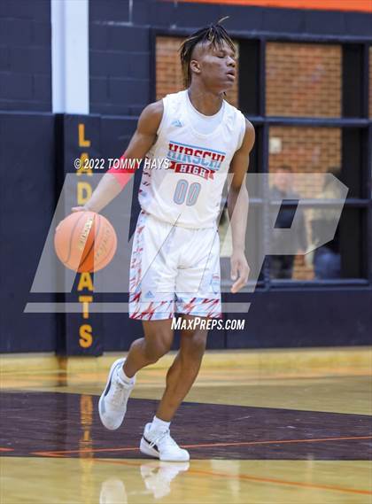 Thumbnail 1 in Hirschi vs. Gatesville (UIL Basketball 4A Bi-District Playoff) photogallery.