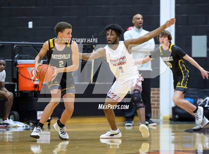 Thumbnail 3 in Hirschi vs. Gatesville (UIL Basketball 4A Bi-District Playoff) photogallery.