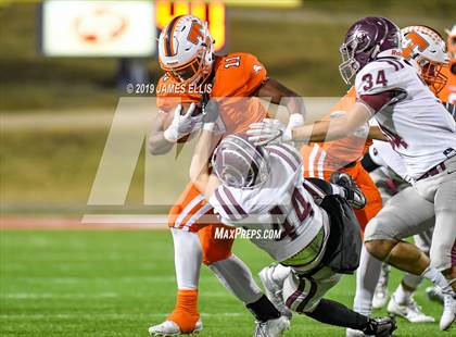 Thumbnail 3 in Troy vs. Teague (UIL 3A Bi-District Playoff) photogallery.