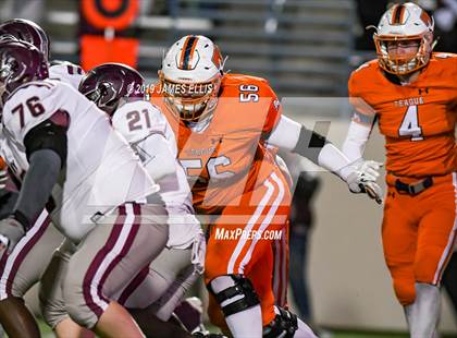 Thumbnail 2 in Troy vs. Teague (UIL 3A Bi-District Playoff) photogallery.