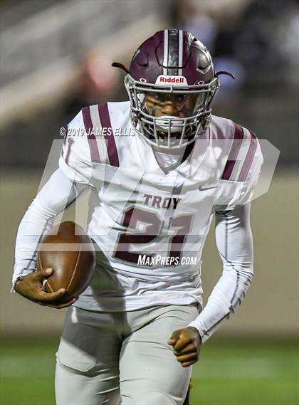 Thumbnail 3 in Troy vs. Teague (UIL 3A Bi-District Playoff) photogallery.