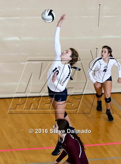 Thumbnail 3 in St. Scholastica vs St. Thomas More (Catholic League Tournament) photogallery.