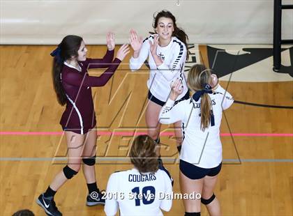 Thumbnail 1 in St. Scholastica vs St. Thomas More (Catholic League Tournament) photogallery.