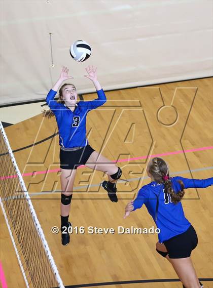 Thumbnail 1 in St. Scholastica vs St. Thomas More (Catholic League Tournament) photogallery.