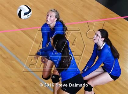 Thumbnail 1 in St. Scholastica vs St. Thomas More (Catholic League Tournament) photogallery.