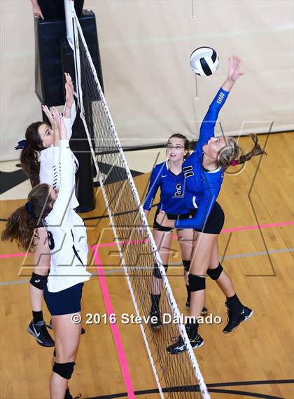 Thumbnail 3 in St. Scholastica vs St. Thomas More (Catholic League Tournament) photogallery.