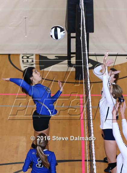 Thumbnail 3 in St. Scholastica vs St. Thomas More (Catholic League Tournament) photogallery.