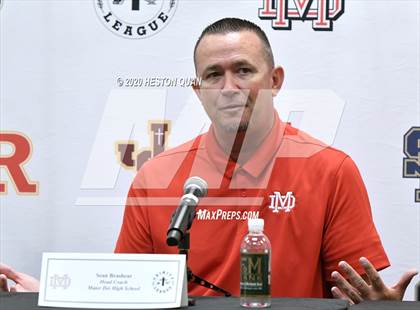 Thumbnail 2 in Trinity League Softball Media Day - Mater Dei photogallery.