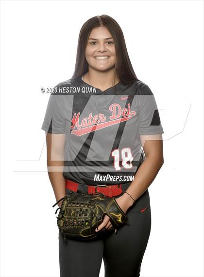 Thumbnail 2 in Trinity League Softball Media Day - Mater Dei photogallery.