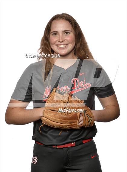 Thumbnail 2 in Trinity League Softball Media Day - Mater Dei photogallery.