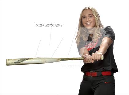 Thumbnail 3 in Trinity League Softball Media Day - Mater Dei photogallery.