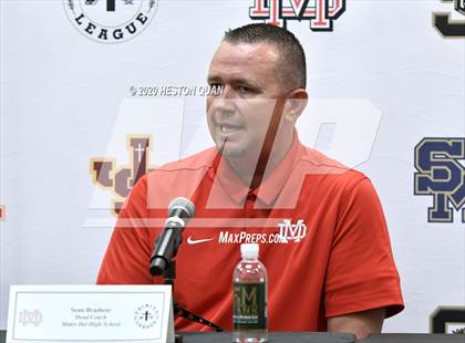 Thumbnail 3 in Trinity League Softball Media Day - Mater Dei photogallery.