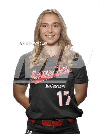 Thumbnail 2 in Trinity League Softball Media Day - Mater Dei photogallery.