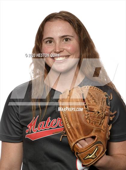Thumbnail 1 in Trinity League Softball Media Day - Mater Dei photogallery.