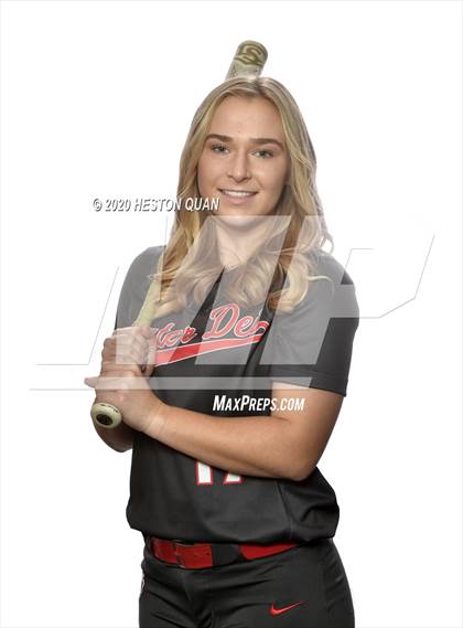 Thumbnail 1 in Trinity League Softball Media Day - Mater Dei photogallery.
